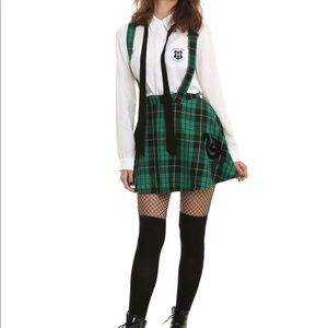 harry potter slytherin skirt